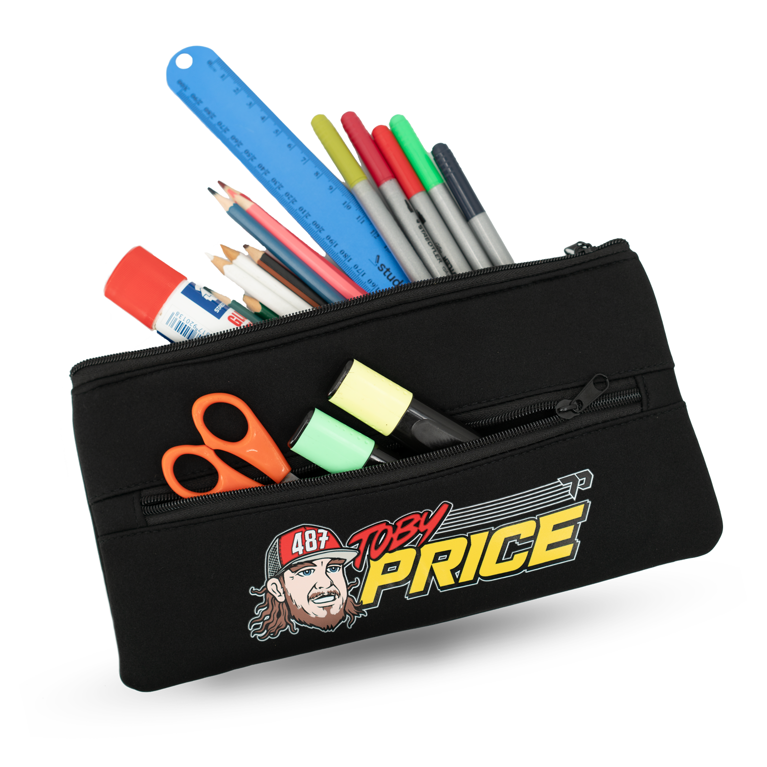 Toby Price Burnout Pencil Case