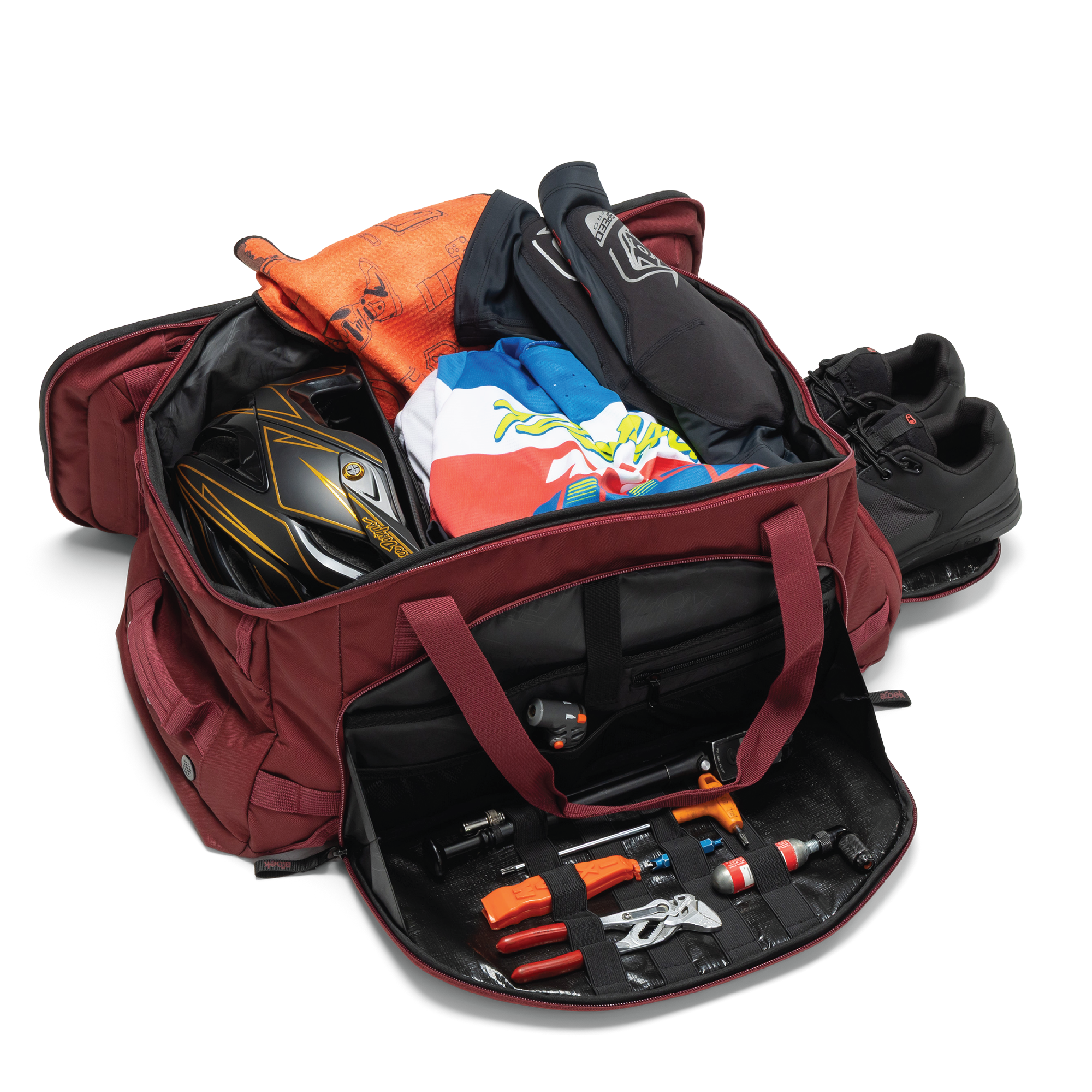 SKYTRAIL 51 DUFFEL Burgundy